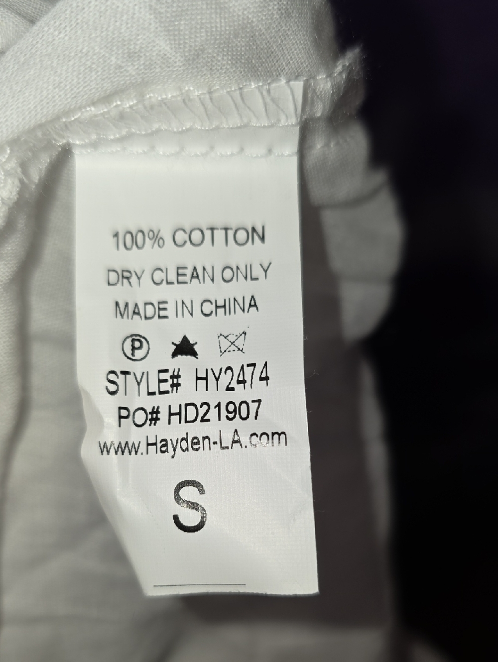 Hayden Lined Maxi Dress White Small Pockets - Picture 7 of 9